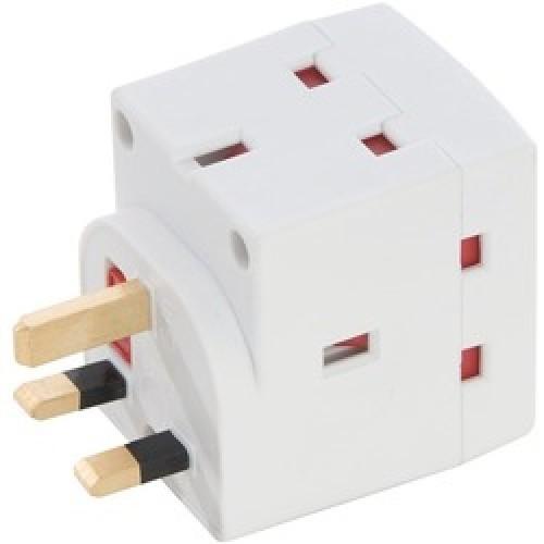 SOCKET OUTLET ADAPTOR 3 WAY    5688JE