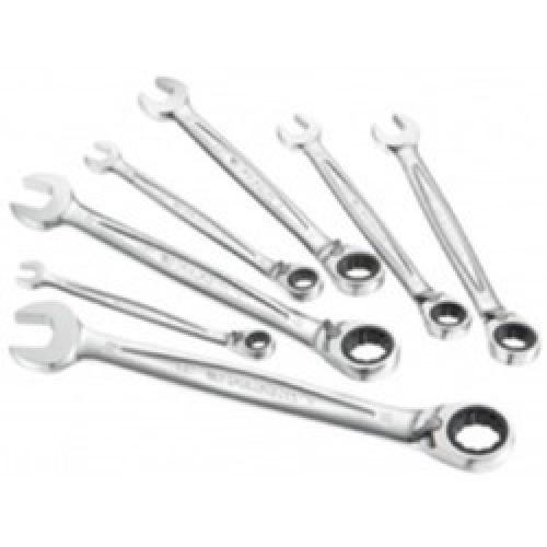 RATCHET COMBINATION SPANNER    SET 7 PIECE 467.J7 FACOM