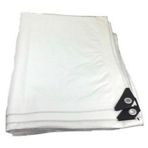POLYETHYLENE TARPAULIN         5.5X 7M  HEAVY DUTY WHITE