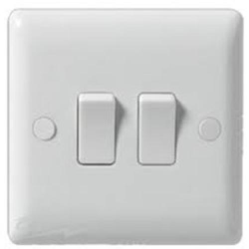 PLATE SWITCH 2 GANG 2 WAY      842 NEXUS