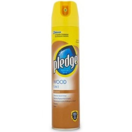 PLEDGE AEROSOL POLISH          STANDARD 400ML PLEDGE 688174