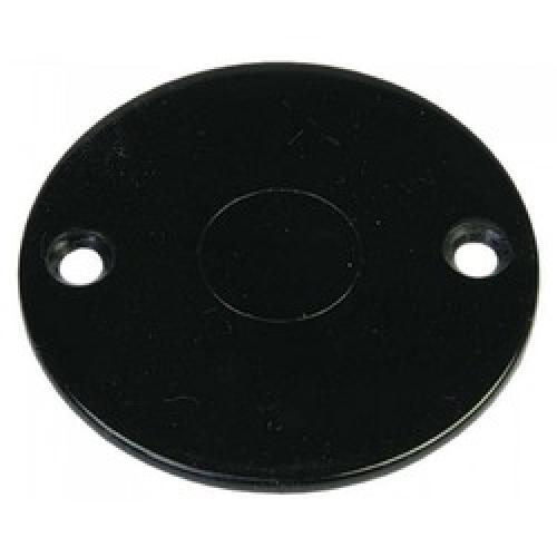 20MM PVC CONDUIT BOX LID BLACK