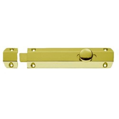 SURFACE BOLT BRASS 150MM       AQ82PB