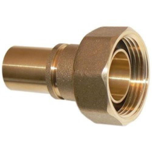 GAS METER UNION 28MM GROOVED