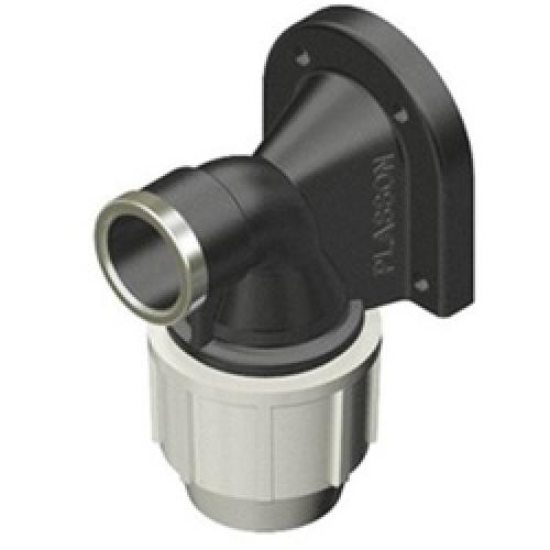 BACK PLATE ELBOW 25MM X 3/4"   7750 PLASSON