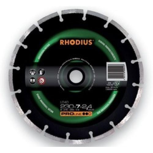 DIAMOND CUTTING BLADE 230MM    LD40 RHODIUS
