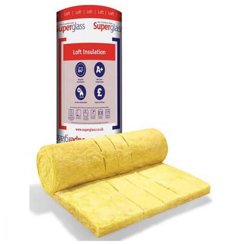 GLASSFIBRE ROOF INSULATION     150MM MULTI SPLIT 7.71 SQ M