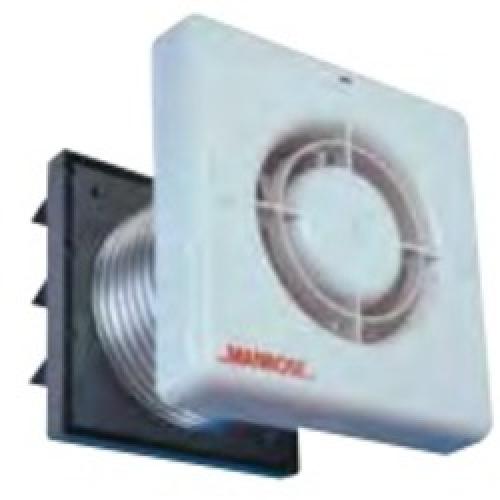 WALL FAN KIT SWITCHED 100MM