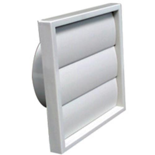 GRAVITY WALL GRILL 4" WHITE    JM054