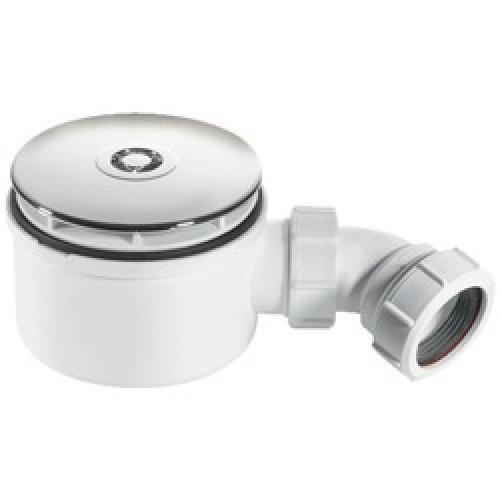 SHOWER TRAP AND WASTE 11/2" X  90MM CHROME ST90CP10 MCALPINE