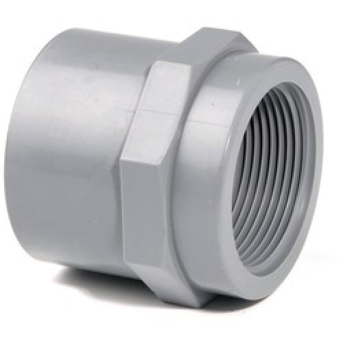 ABS PLAIN/THRD SOCKET 2"