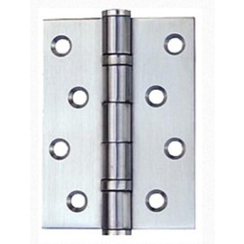 BUTT HINGE BALL BEARING SATIN  STAINLESS STEEL CE451 75MM