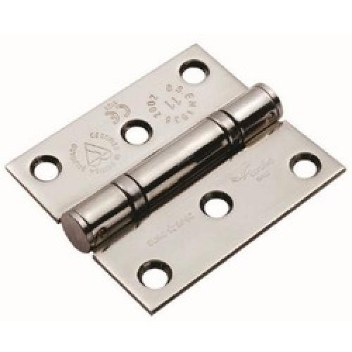 BUTT HINGE BALL BEARING        STAINLESS BRASS 75MM