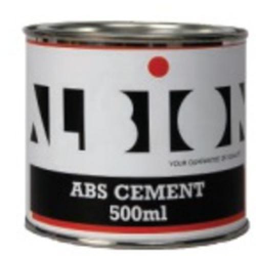 ABS SOLVENT CEMENT 500ML ALBN