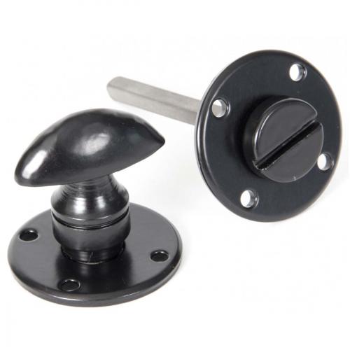 ROUND BATHROOM THUMBTURN       BLACK 33382