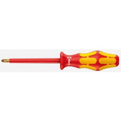PH 1 80MM VDE SCREWDRIVER      KRAFTFORM PLUS 006152 WERA