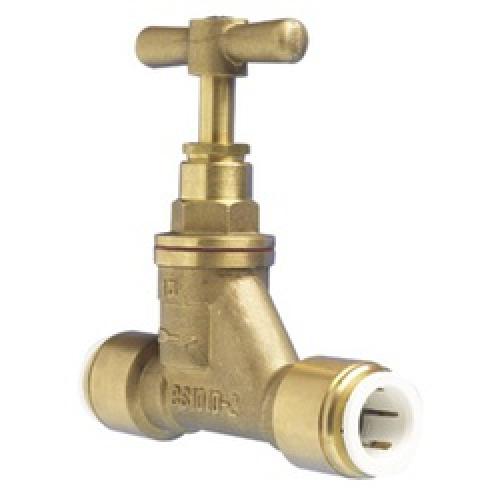 STOPCOCK BRASS 15MM 15BSC      SPEEDFIT