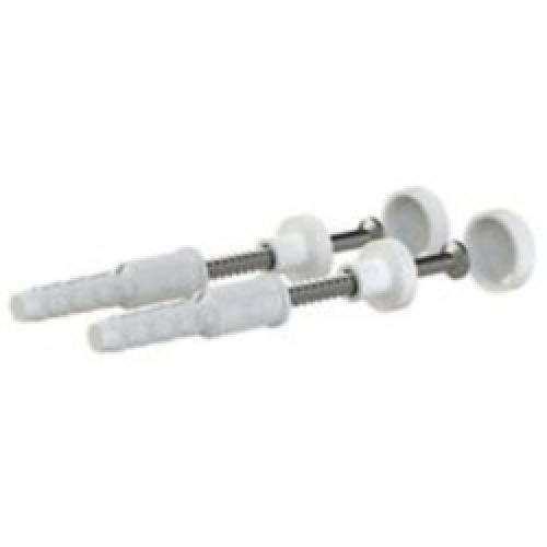 WC FIXING  WHITE (SET OF 2)