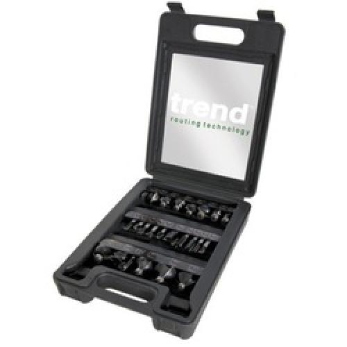 ROUTER BIT SET 24 PIECE 1/4"   SHANK