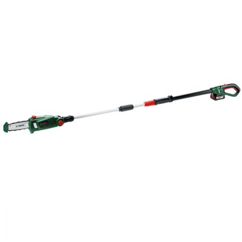 CHAIN POLE SAW 18V TELESCOPIC  2.6M 15CM CUT 1 BATTERY BOSCH