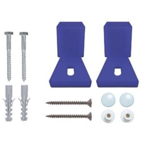 WC / BIDET ADJUSTABLE SIDE     FIXING KIT (L-BRACKET TYPE)