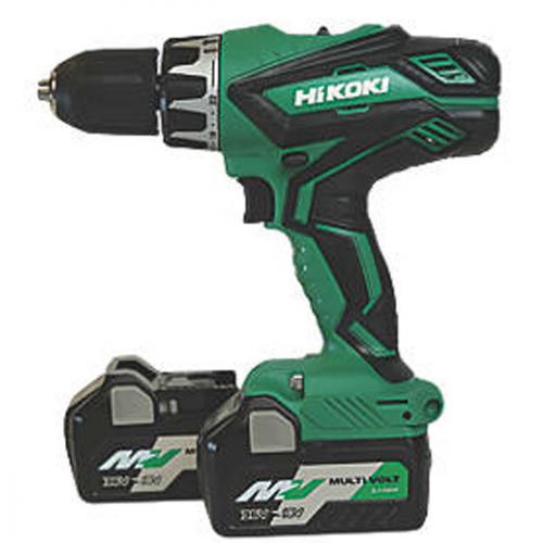 18V COMBI DRILL 13MM 2 X LIION BATT BSL36A18 DV18DGL HIKOKI