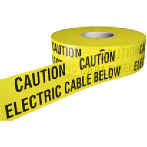 UNDERGROUND WARNING TAPE       ELECTRIC 150MM X 365M