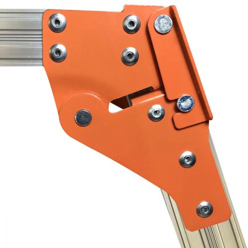 ALUMINIUM WORKSTAND STEP UP    PLATFORM  760LX300WX500H 150KG