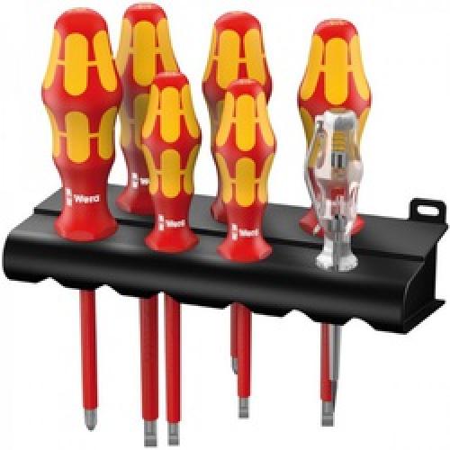 VDE SCREWDRIVER SET 7 PIECE    SET 006148 WERA