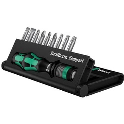 KRAFTFORM KOMPAKT 10 BIT SET   10 PC 056653 WERA