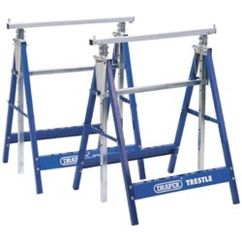 TRESTLES TELESCOPIC SET 2      810 TO 1300MM BT2 68852 DRAPER