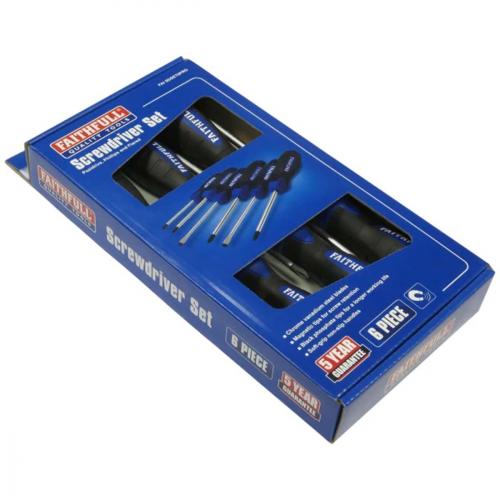 SCREWDRIVER SET 6PC FAITHFULL