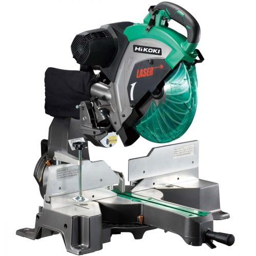 MITRE SAW 305MM SLIDING 1520W  30MM BORE 240V C12RSH HIKOKI