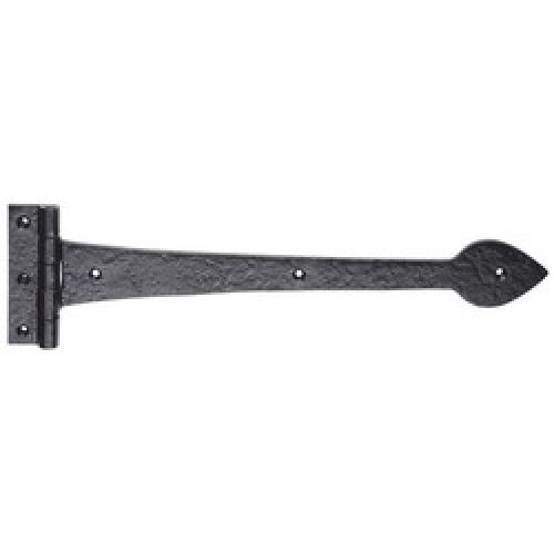 TEE HINGE BLACK ANTIQUE 275MM  PAIR LF5515