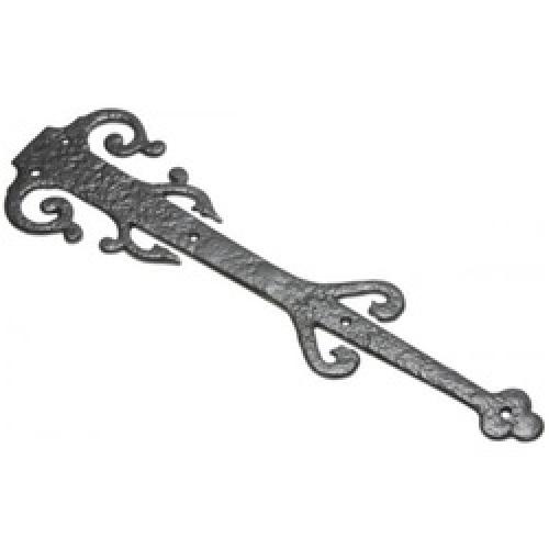 HINGE FRONT BLACK ANTIQUE      200MM PAIR 821 KIRKPATRICK