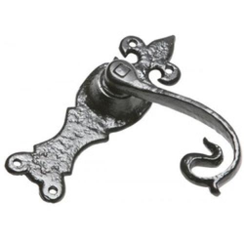 MORTICE LATCH FURNITURE        ANTIQUE BLACK 2444 KIRKPATRICK
