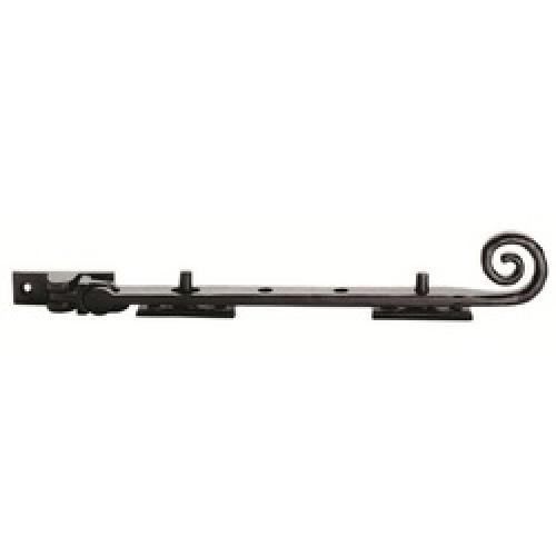 CASEMENT STAY CURLY TAIL       ANTIQUE BLACK 250MM LF5541B