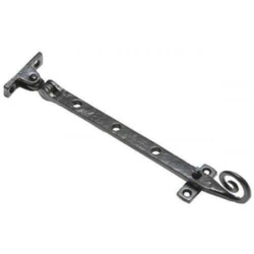 CASEMENT STAY BLACK ANTIQUE    200MM 1180 KIRKPATRICK