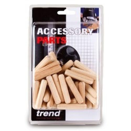 WOOD DOWELS 8X30MM PACK 50     DWL/2/50 TREND