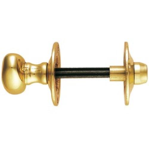 THUMBTURN AND RELEASE OVAL     BRASS AA133