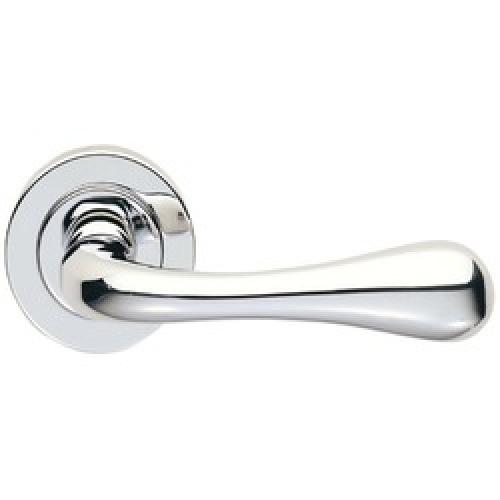 LEVER ON ROUND ROSE STELLA     CHROME PLATED AQ1CP