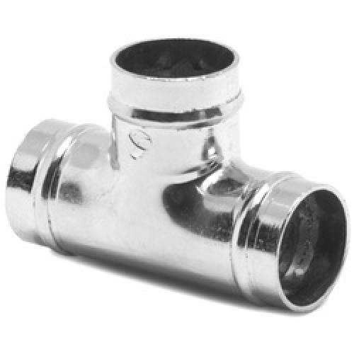 CHROME TEE 15MM YP24CP SOLDER  RING