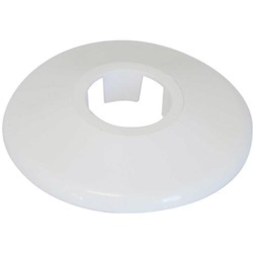 PLASTIC PIPE COLLAR 22MM WHITE PC22 TALON