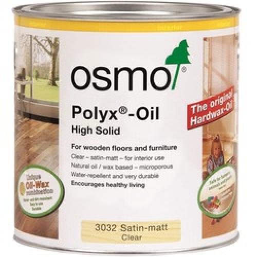 POLYX OIL CLEAR SATIN 750ML    ORIGINAL 3032 OSMO