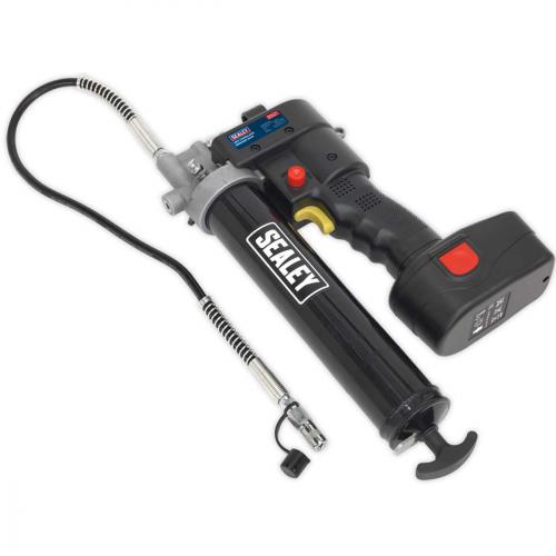 18V GREASE GUN 1X2.0AH BATTERY CPG18V SEALEY