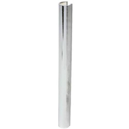 PLASTIC PIPE SLEEVE CHROME     15MM X 200MM