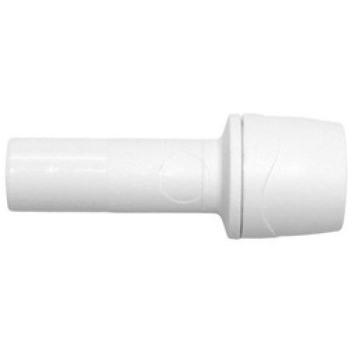 SOCKET REDUCER 22MM X 15MM     WHITE MAX1822 POLYMAX