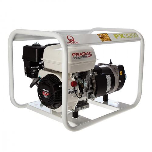 GENERATOR PX3250 HONDA         ENGINE 1X230V 1X110V PRAMAC