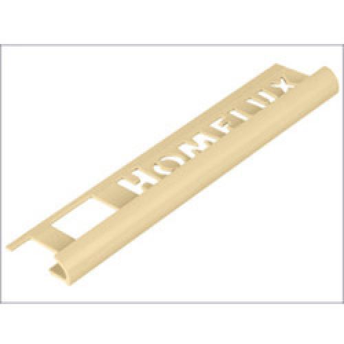 TILE TRIM IVORY 2.44M X 9.5MM  TE571