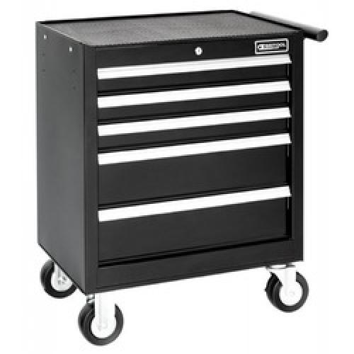 TOOLBOX 5 DRAWER ROLLER        CABINET E010230B BLACK BRITOOL